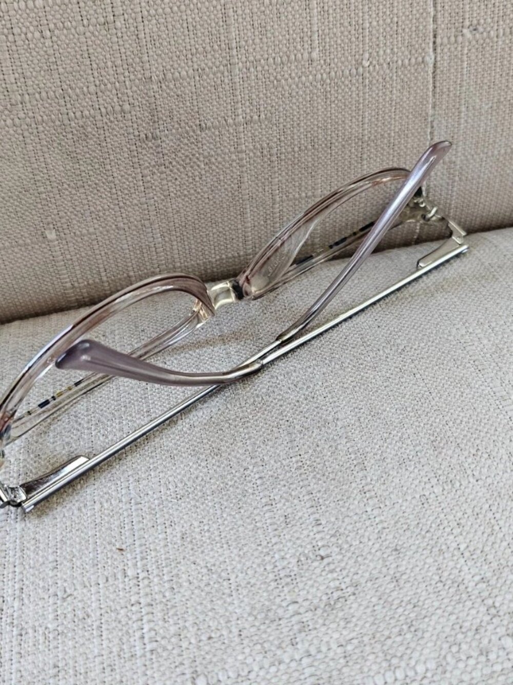 Vintage Adsenco Women Eyeglasses Frame HELEN Eyewear Blue/Clear Tone Glasses - Picture 5 of 12